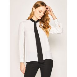 Koszula Pennyblack Elisea 21110520. Białe bluzki damskie Pennyblack, bez wzorów, z jedwabiu, bez kołnierzyka, bez rękawów. W wyprzedaży za 489,00 zł.