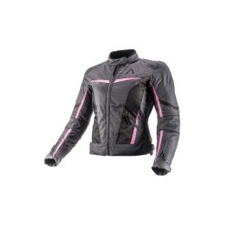 Kurtka turystyczna ADRENALINE LOVE RIDE 2.0 kolor czarny/różowy/szary, rozmiar XS. Szare kurtki damskie ADRENALINE, s, w paski, z poliesteru, bez kaptura. Za 459,00 zł.
