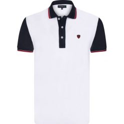 Koszulki polo: Koszulka polo „Crown” w kolorze białym