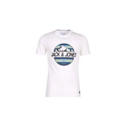 T-shirty z krótkim rękawem Jack Jones JORLANDERS. Białe t-shirty męskie Jack & Jones, s, bez wzorów, bez kołnierzyka, krótkie. Za 55,30 zł.