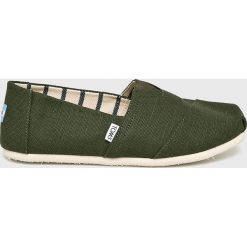 Toms - Espadryle Heritage. Espadryle męskie Toms, bez wzorów, z materiału. W wyprzedaży za 139,90 zł.