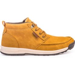 Buty zimowe męskie: BUTY MĘSKIE TRAPERY T160 – RUDE