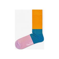 Happy Socks Block Rib Skarpetki Niebieski Różowy Pomarańczowy. Różowe skarpetki męskie Happy Socks, w paski, z elastanu. Za 51,95 zł.