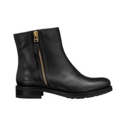Cellbes Botki czarny female czarny 37. Czarne botki damskie Cellbes, ze skóry, na zamek. W wyprzedaży za 179,00 zł.