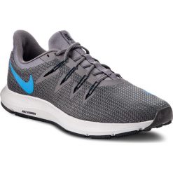 Buty NIKE - Quest AA7403 005 Gunsmoke/Blue Hero. Szare buty do biegania męskie Nike, z materiału. W wyprzedaży za 249,00 zł.