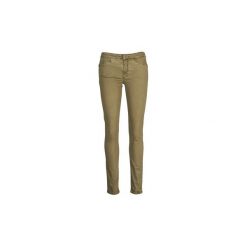 Jeansy slim fit Acquaverde JOE. Pomarańczowe jeansy damskie marki Acquaverde, bez wzorów, z jeansu. Za 511,20 zł.