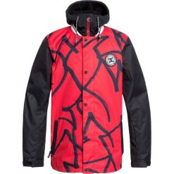 DC Kurtka męska DCLA Racing Red Print. Czerwone kurtki męskie DC, m, bez wzorów, bez kaptura. Za 734,00 zł.