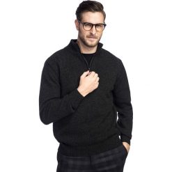 Sweter FILIPPO SWZR000122. Szare swetry męskie na zimę, m, z wełny, z golfem. Za 199,00 zł.