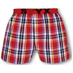 Styx Bokserki Męskie, L, Czerwone. Czerwone bokserki męskie marki Styx. Za 58,00 zł.