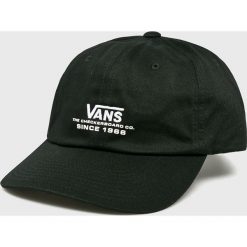 Vans - Czapka. Czarne czapki męskie Vans, z bawełny. W wyprzedaży za 99,90 zł.