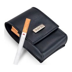 Damskie etui na papierosy Felice FA14 standard granatowe - Granatowy. Niebieskie etui damskie Felice, z materiału. Za 29,99 zł.