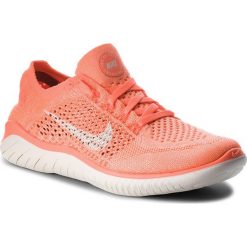 Buty NIKE - Free Rn Flyknit 2018 942839 801 Crimson Pulse/Sail. Brązowe buty do biegania damskie marki Nike, z materiału. W wyprzedaży za 399,00 zł.