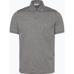 Calvin Klein - Męska koszulka polo, szary. Szare koszulki męskie marki Calvin Klein, m, bez wzorów, z bawełny, bez rękawów. Za 299,95 zł.