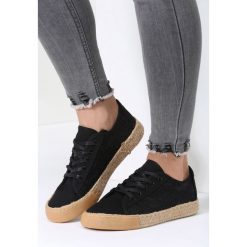 Czarne Trampki Cheers. Czarne espadryle damskie vices, bez wzorów, bez zapięcia. Za 64,99 zł.