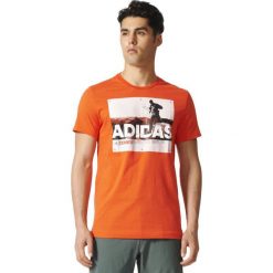 Adidas Koszulka Terrex Trial Running Tee czerwony r. S (BR7202). Czerwone koszulki sportowe męskie marki Adidas, m. Za 104,75 zł.