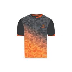 T-shirty męskie: Huari T-shirt męski MORUMBI red orange/pirate black r. L