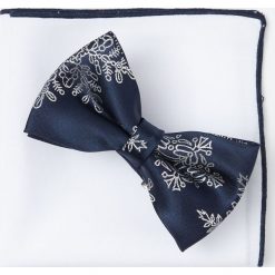 Mucha xmas granatowy 202. Niebieskie muszki męskie Recman. Za 49,00 zł.