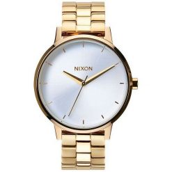 Zegarki damskie: Zegarek damski Gold White Nixon Kensington A0991508