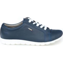 Półbuty - skóra naturalna - model 262 - kolor granat. Półbuty damskie Zapato, bez wzorów, ze skóry, bez obcasa, bez zapięcia. W wyprzedaży za 173,40 zł.