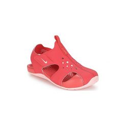 Sandały Dziecko Nike SUNRAY PROTECT 2 TODDLER SANDAL. Czerwone sandały dziewczęce marki Nike. Za 111,20 zł.