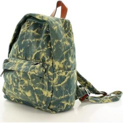 Pojemny plecak jasny jeans CHLOE TESSUTO. Żółte plecaki damskie marki Merg, bez wzorów, z jeansu. Za 79,90 zł.