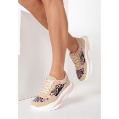 Różowe Sneakersy Thonimoni. Różowe sneakersy damskie Born2be. Za 109,99 zł.