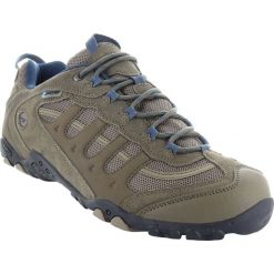 Buty trekkingowe męskie: Hi-tec Buty męskie Perith Low WP Smokey Brown/Taupe/Majolica Blue r. 39