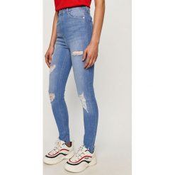 Tally Weijl - Jeansy Reene. Niebieskie jeansy damskie TALLY WEIJL, z podwyższonym stanem. Za 119,90 zł.