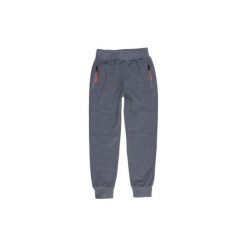 Spodnie chłopięce ze ściągaczami cienkie, dresowe, Z KIESZENIAMI. Szare spodnie dresowe chłopięce marki TXM. Za 29,99 zł.