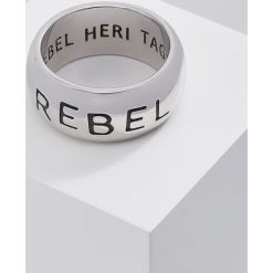 Sygnety męskie: Rebel Heritage REBEL STAMP BAND Pierścionek silvercoloured