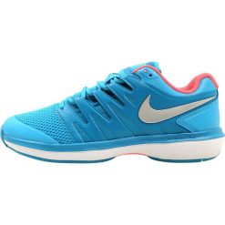 Buty sportowe damskie: Nike Performance AIR ZOOM PRESTIGE HC Obuwie multicourt light blue fury/metallic silver/neo turquoise