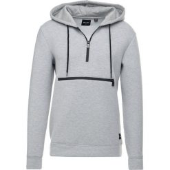Bejsbolówki męskie: Only & Sons ONSGABE SCUBA HOOD Bluza z kapturem light grey melange