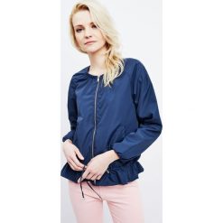 Kurtka z falbaną. Kurtki damskie Moodo, s, bez wzorów, bez kaptura. Za 49,99 zł.