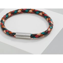Bransoletki męskie: Paul Smith BRACELET PLAIT Bransoletka darkbrown