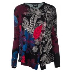 Desigual sweter damski Mireia, XS, wielobarwny. Swetry damskie Desigual, xs, bez wzorów, bez rękawów, bez kaptura. W wyprzedaży za 277,00 zł.