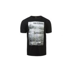 T-shirt męski z printem. Czarne t-shirty męskie TXM, m. Za 14,99 zł.