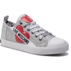 Trampki LOVE MOSCHINO - JA15013G18IL0902 Glitter Argento. Półbuty damskie Love Moschino. Za 779,00 zł.