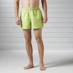 SPODENKI BW BASIC BOXER. Zielone kąpielówki męskie marki Reebok, na wiosnę, z poliesteru, sportowe. Za 41,99 zł.