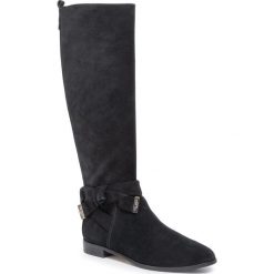 Oficerki TED BAKER - Sintiia 9-159885 Black. Czarne kozaki damskie Ted Baker, ze skóry, bez obcasa, na obcasie, bez zapięcia. Za 1339,00 zł.