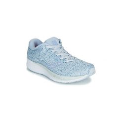 Buty do biegania Saucony RIDE ISO 2. Niebieskie buty sportowe damskie Saucony, bez wzorów, do biegania. W wyprzedaży za 426,30 zł.