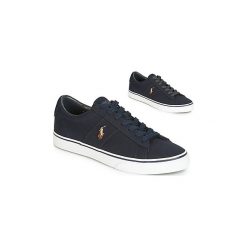 Buty Polo Ralph Lauren SAYER. Niebieskie trampki męskie marki Polo Ralph Lauren, bez wzorów, bez zapięcia. Za 349,00 zł.