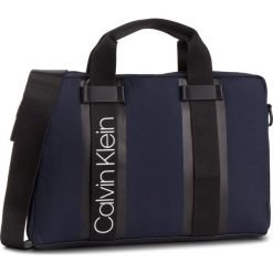 Torba na laptopa CALVIN KLEIN - Clash Laptop Bag K50K504228 461. Niebieskie torby męskie skórzane Calvin Klein, bez wzorów, ze skóry ekologicznej. W wyprzedaży za 339,00 zł.