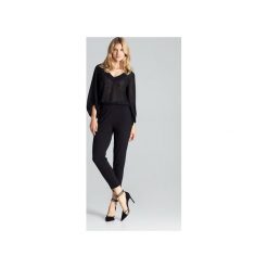 Spodnie M689 Czarny. Czarne spodnie damskie FIGL, xl, z gumy. Za 149,00 zł.
