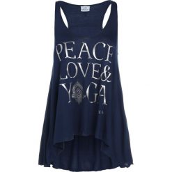 Topy sportowe damskie: Deha CANOTTA Top dark blue