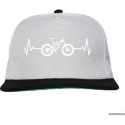 Czapka FullCap EKG FULL gray/black. Czarne czapki damskie Pakamera, z nadrukiem. Za 69,00 zł.