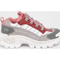 Caterpillar - Buty Intruder. Szare buty sportowe damskie marki Caterpillar, bez wzorów, ze skóry, sportowe. Za 499,90 zł.