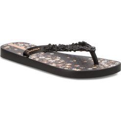 Klapki damskie: Japonki IPANEMA - Fashion Floral Fem 82397 Black/Black 20780