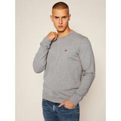 Bluza Napapijri Balis Crew NP0A4EW7. Szare bluzy męskie Napapijri, xl, bez wzorów, bez kołnierzyka, bez rękawów, bez kaptura. Za 299,00 zł.