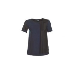 T-shirty z krótkim rękawem Armani jeans DRANIZ. Niebieskie t-shirty damskie marki Armani Jeans, z jeansu. Za 487,20 zł.