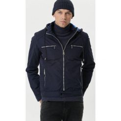 Granatowa Kurtka Morphett. Niebieskie kurtki męskie Born2be, xl, bez wzorów. Za 129,99 zł.